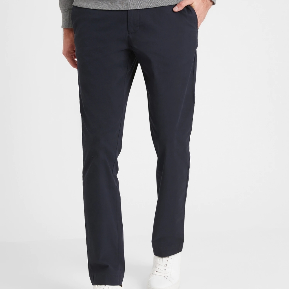 Banana Republic Aiden Chino 34x30 Navy